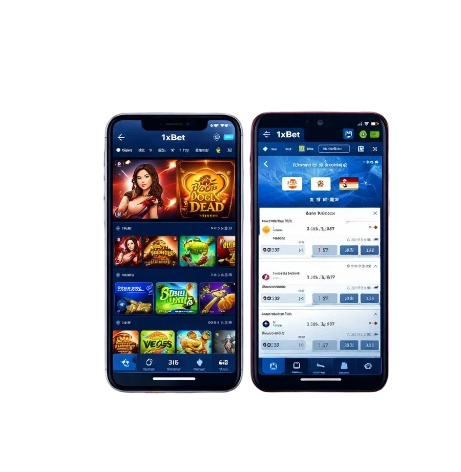 1xBet アプリダウンロード画面 – iOS・Android対応のモバイルアプリ